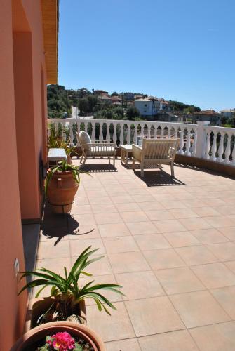 Un balcón o terraza en Amaryllis Luxury Suite
