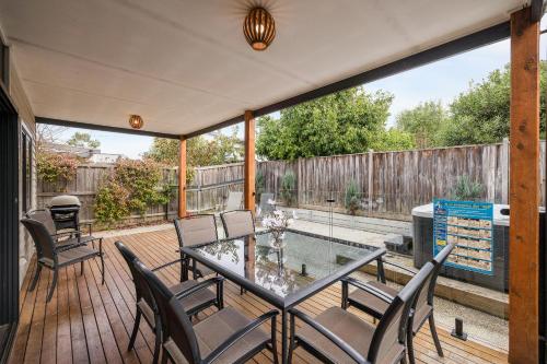 Μπαλκόνι ή βεράντα στο Seagrove Retreat Cowes
