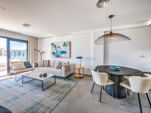 Χώρος καθιστικού στο New Luxurious house with rooftop terrace and pool