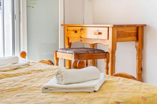 Postel nebo postele na pokoji v ubytování Olivea Studio 3