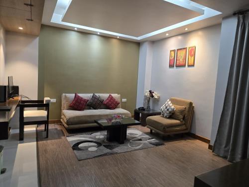 Χώρος καθιστικού στο Hotel Daaysco Oley Allo