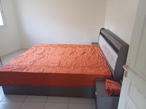 Een bed of bedden in een kamer bij Appartement T2 Trevani