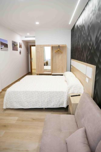 Postel nebo postele na pokoji v ubytování A Quinta de Cea