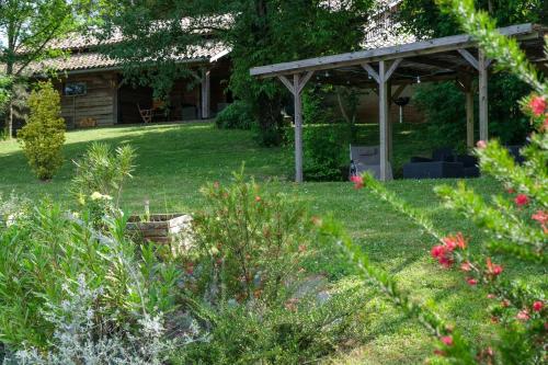 Zahrada ubytování Gîte Nat'ure