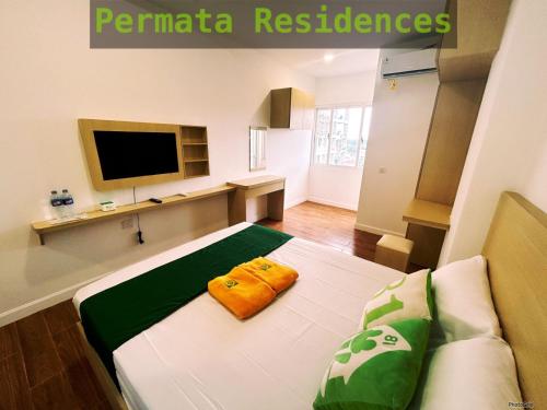 A seating area at Apartemen Permata Residences Baloi