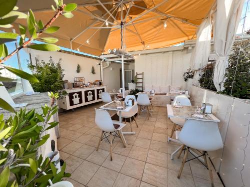 Patio nebo venkovní prostory v ubytování San Michele Rooms & Private SPA