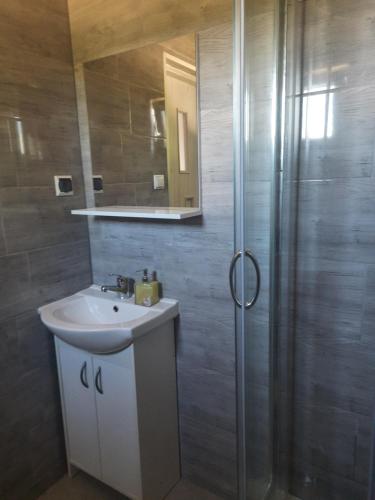 Koupelna v ubytování Wichrowa Skarpa