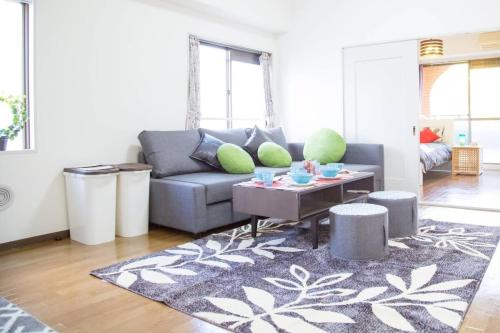 Rokko - Modern Apartment near Hiroshima Station for 5 ppl