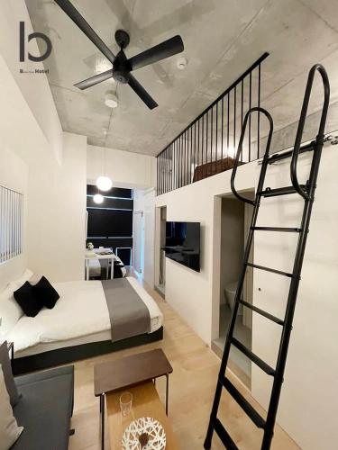 b hotel Nekoyard - Loft Studio 5 Min Walk to Peace Park