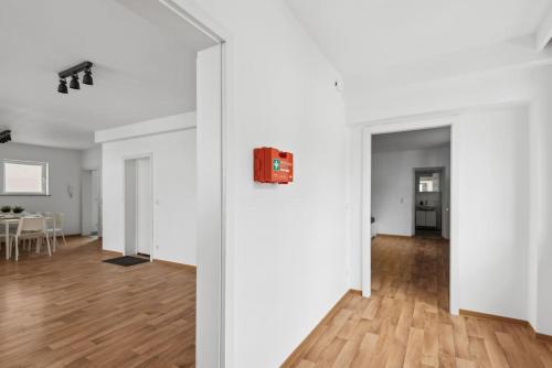 Η κουζίνα ή μικρή κουζίνα στο LI01 Apartment in Pfungstadt!