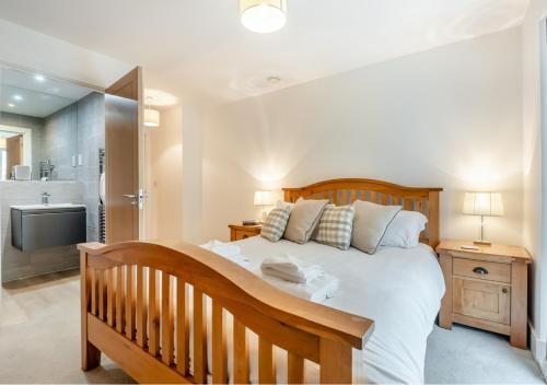 Ένα ή περισσότερα κρεβάτια σε δωμάτιο στο Bournemouth Bay View