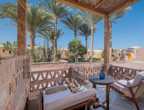 Balkón nebo terasa v ubytování Movenpick Resort El Quseir