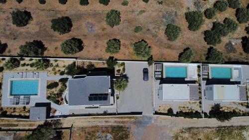 Vista aerea di NOLA - Nomadic Luxury Villas