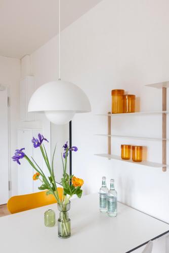 Η κουζίνα ή μικρή κουζίνα στο Pier21 FINE LOFTS
