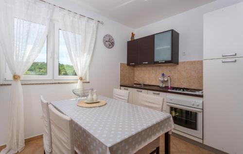 Küche/Küchenzeile in der Unterkunft Lovely Apartment In Vrh Kosici With Wi-fi