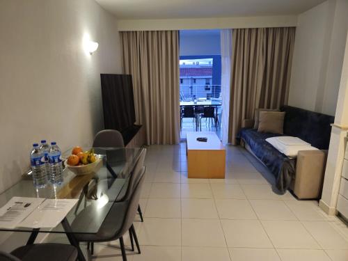 Χώρος καθιστικού στο Newly refurbished 2 bed appt Vilamoura