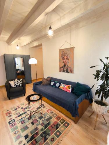 Posezení v ubytování Dafnis Apartment Corfu Town