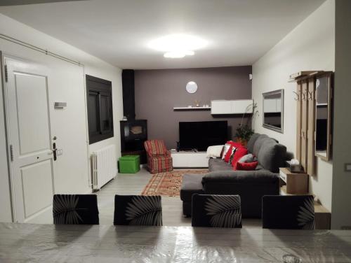 Χώρος καθιστικού στο Casa Cal Gansoleta