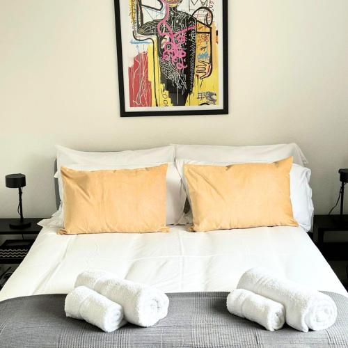 Posteľ alebo postele v izbe v ubytovaní Newly refurbished 2 bed in Thame