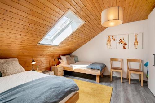 Postel nebo postele na pokoji v ubytování Ferienwohnung Friedmann