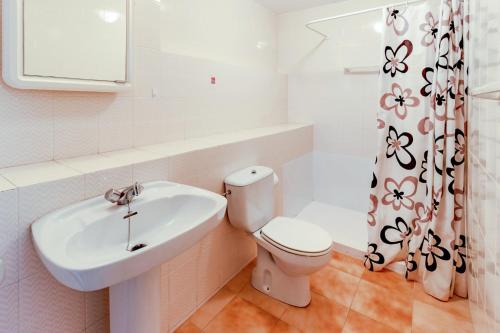 Koupelna v ubytování Grifeu 10 Apartamento con terraza