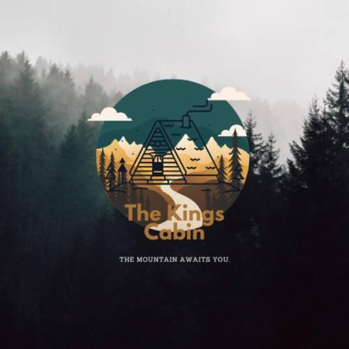 a logo for the kings cabin with a forest at The King's Cabin - Baguio in Itogon
