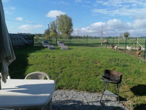 Zahrada ubytování Gîte à la campagne Les Ch'tis Normands