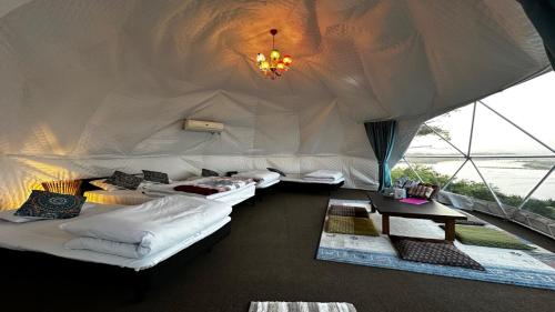 En eller flere senge i et værelse på Shimanto Yamamizuki - Vacation STAY 36956v