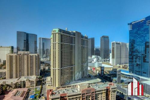 Vista general de Las Vegas o vista desde la casa o chalet