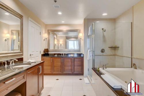 Koupelna v ubytování MGM Signature-07-620 1Br 2Ba Balcony Suite