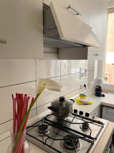 Kuchyň nebo kuchyňský kout v ubytování Tizi Apartments Porto