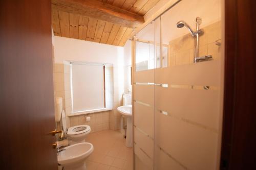 Ванная комната в Affittacamere Casa Galiè