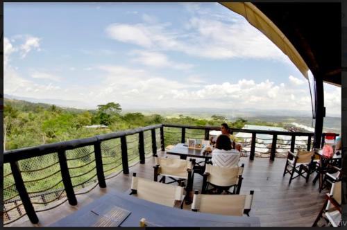 Balkón nebo terasa v ubytování HOTEL RUSTICA TARAPOTO