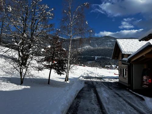 GilMar hutte durante el invierno