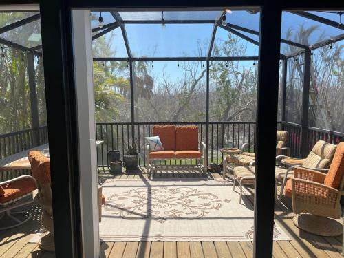 Μπαλκόνι ή βεράντα στο Gorgeous 3 Bedroom Home in the Dunes Sleeps 8