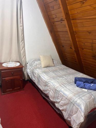 Katil atau katil-katil dalam bilik di La Alpina