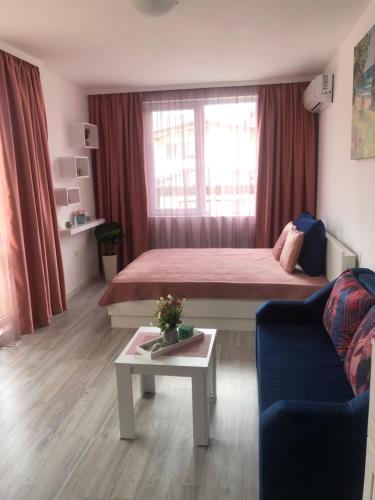 Χώρος καθιστικού στο Apartament Ivani