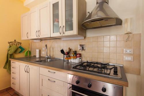 Una cocina o zona de cocina en Casa Breccia