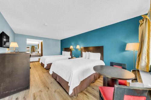Ένα ή περισσότερα κρεβάτια σε δωμάτιο στο Days Inn by Wyndham Carson City