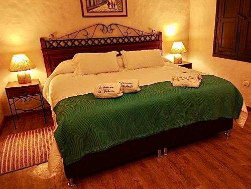 Postel nebo postele na pokoji v ubytování Estancia La Cañada