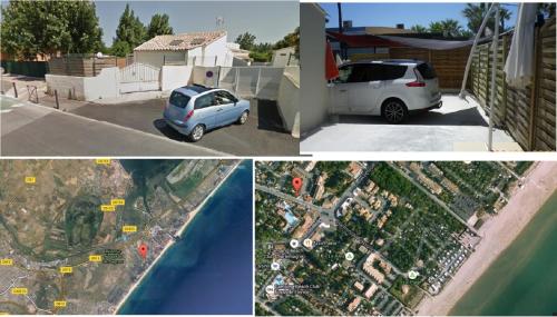 MARSEILLAN PLAGE - PETITE VILLA CLIMATISEE - 6 pers - 250m de la plage