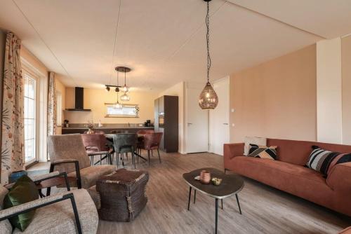 Χώρος καθιστικού στο Hello Zeeland - vakantiewoning Knuitershoek 66