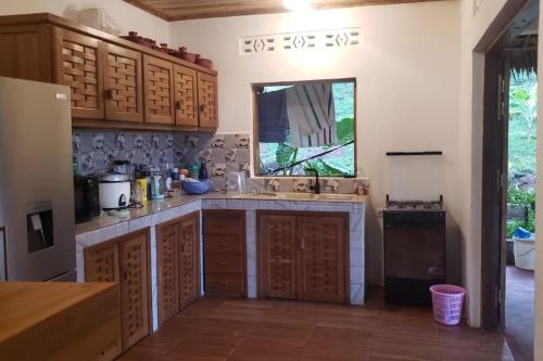 Cuina o zona de cuina de Ambiance tropicale