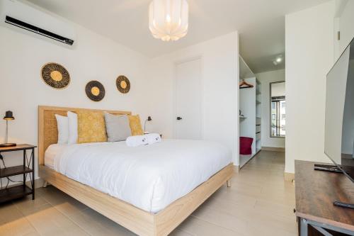 Wynwood House San Franciscoにあるベッド