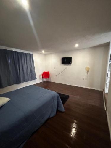 Ένα ή περισσότερα κρεβάτια σε δωμάτιο στο Casa casada