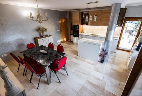 Χώρος καθιστικού στο Vila Herodot