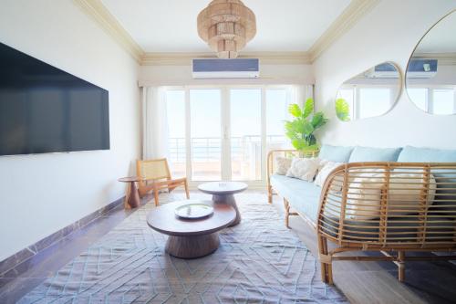 TV a/nebo společenská místnost v ubytování Nabeel Homes Boutique Hotel