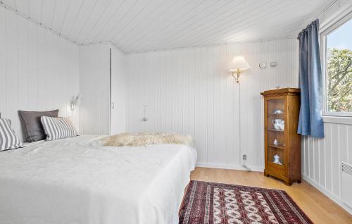 Katil atau katil-katil dalam bilik di 3 Bedroom Nice Home In Kalundborg