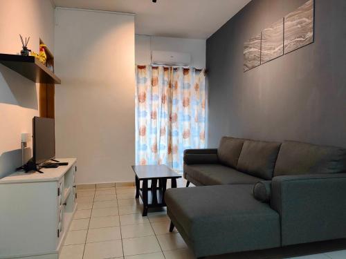 Posezení v ubytování Rawang Ho Budjet Homestay