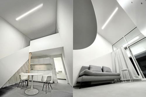 Posezení v ubytování 4lofts Fränkische Schweiz